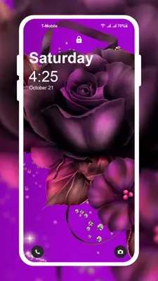 Purple Wallpaper android App screenshot 3