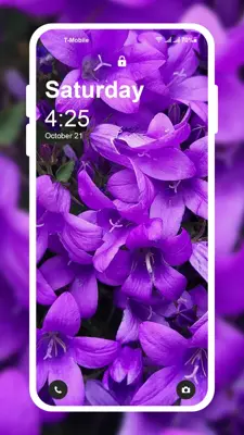 Purple Wallpaper android App screenshot 5