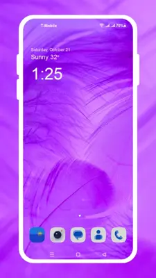 Purple Wallpaper android App screenshot 6